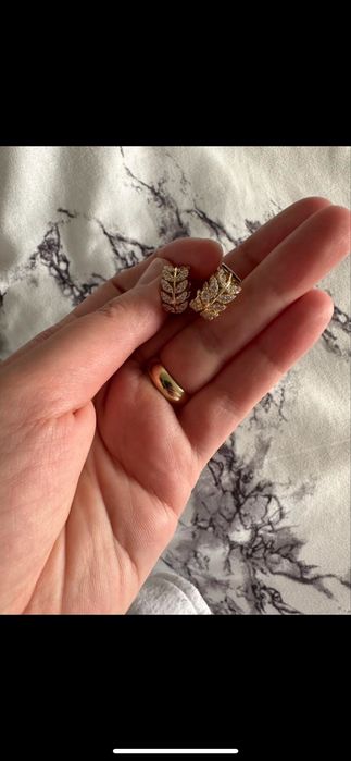 Cercei fetita si dama 14k mici