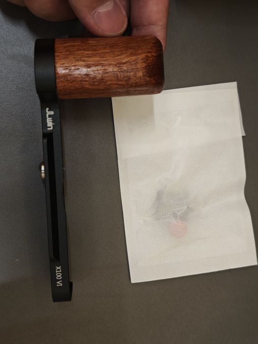 Крепежная пластина с деревянной ручкой для Fujifilm X100VI