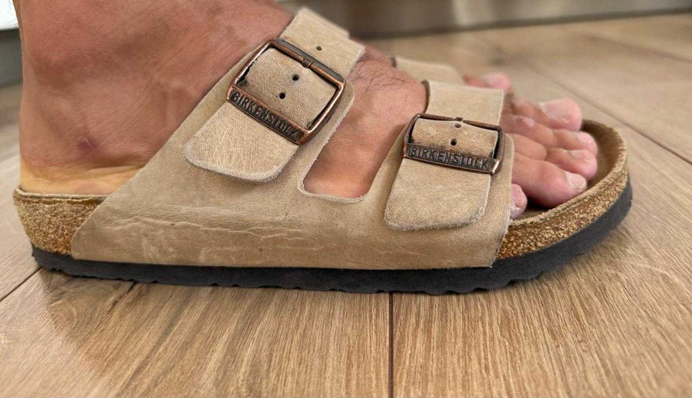 Birkenstock 41 Arizona papuci piele
