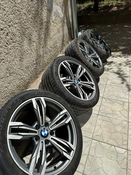 Джанти за БМВ 5 със гумите