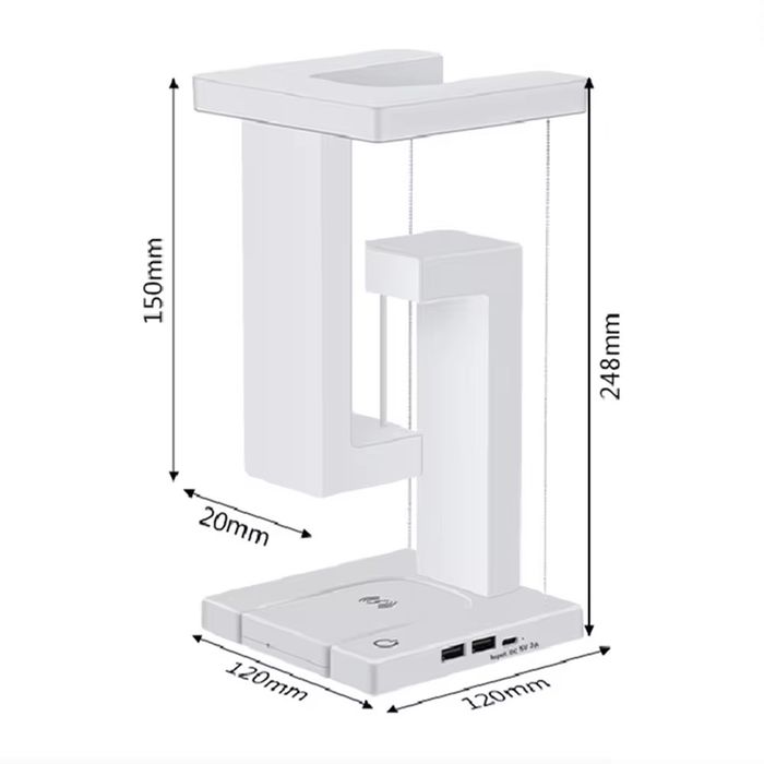 !!!ПРОМОЦИЯ!!!Левитираща нощна лампа с вградено зарядно за телефон