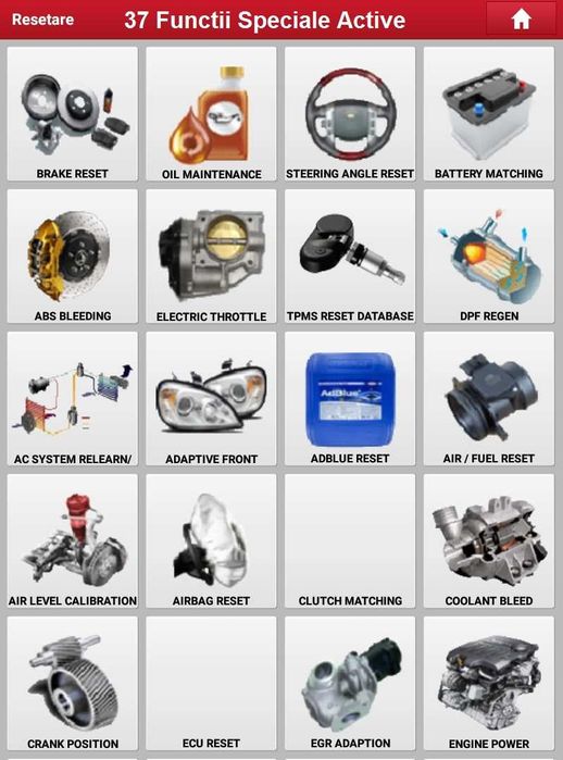 PROMO Kit diagnoza auto Launch V+Scan & Tableta/Laptop/Tableta6/256 GB