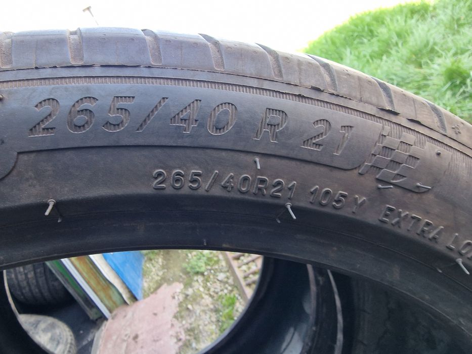 Anvelope 265/40R21 marca Michelin, DOT 2022