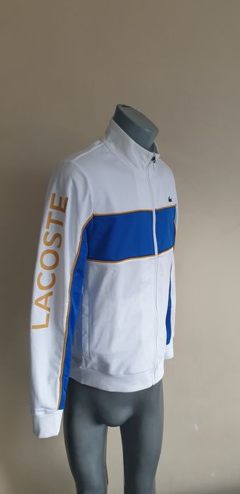 Lacoste Sport Knit Tennis Classic Fit Full Zip 3 - S НОВО ОРИГИНАЛ Мъж