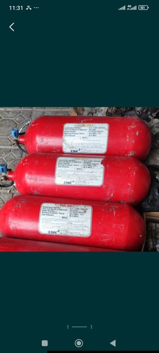 Metan gaz balon 20 litrlik Koreya 2013 yil