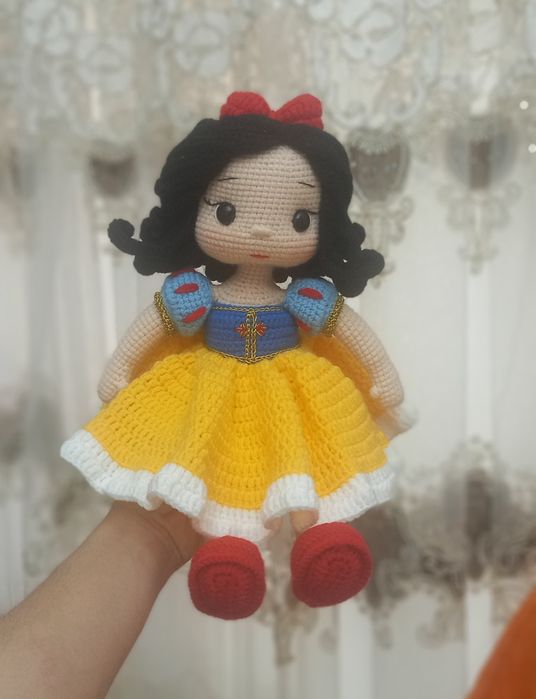 Qo‘g‘irchoq "Oppog‘oy".  Кукла "Белоснежка"