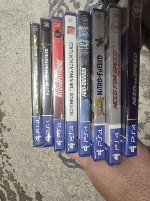 Гонки новые диски для ps4, ps5