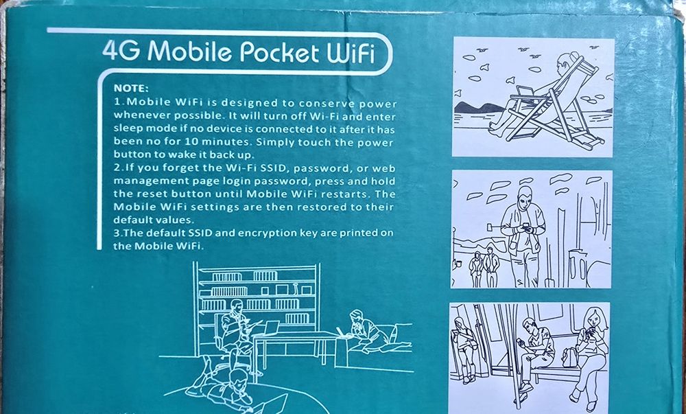 Wifi Router мобильный 4G Sim

Возможность подключиться