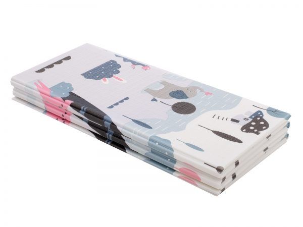 Детско килимче за пълзене и игра от термоизолираща пяна 180 х 200 х