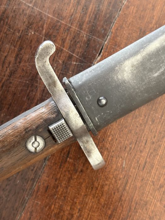 Baionetă Mauser S84/98 + teacă, WW1/WW2