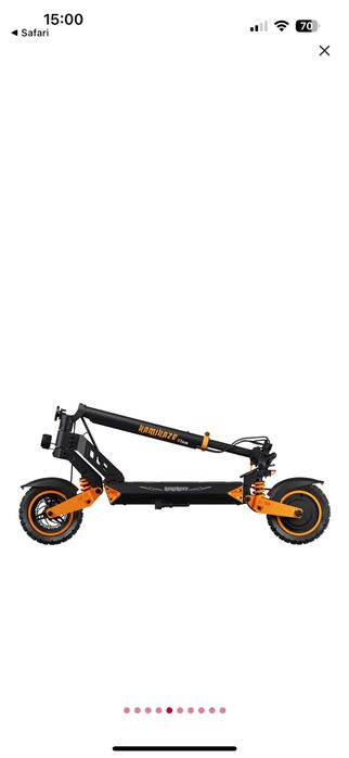Trotineta Electrică Kamikaze K1 Plus - Rapidă și cu Autonomie Mare