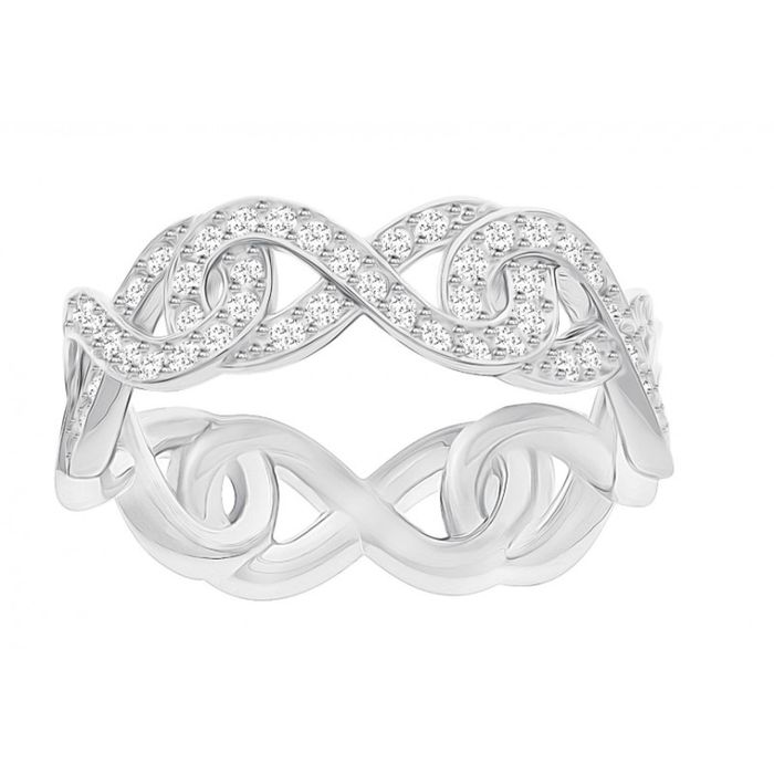 Пръстен безкрайност Swarovski