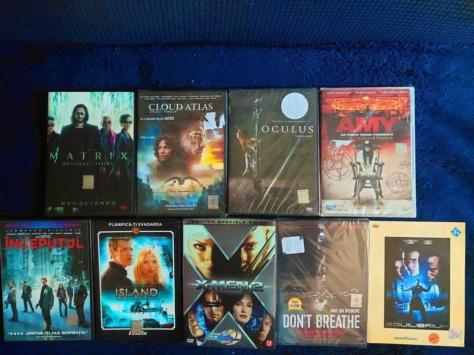 Colectie filme SF / Horror (Originale), unele sigilate, subtitrate RO