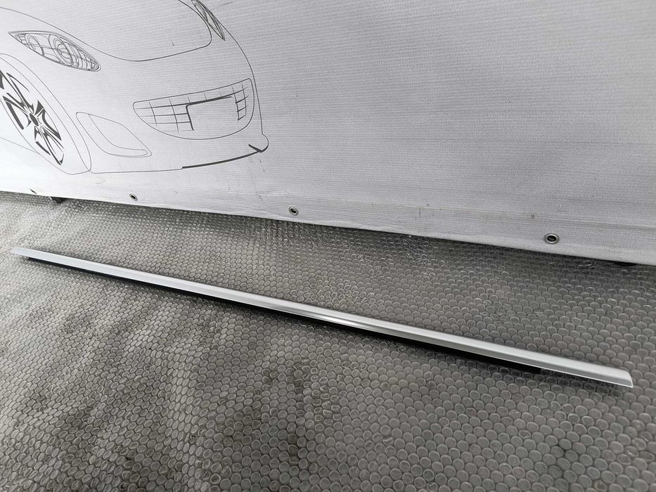 Cheder Exterior Geam Ușă Spate Stânga Crom VW Sharan Seat Alhambra 2010-2022 Cod OEM 7N0843469C (1C4)