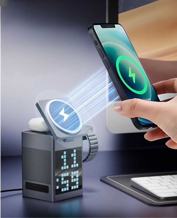 Încărcător Wireless 6 în 1 – Stație de încărcare 6in1 | GAMYS