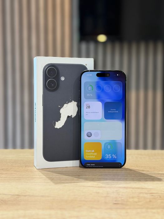 iPhone 17 256Gb Black/Baterie100%/Garanție 12 luni @atsgsm.ro