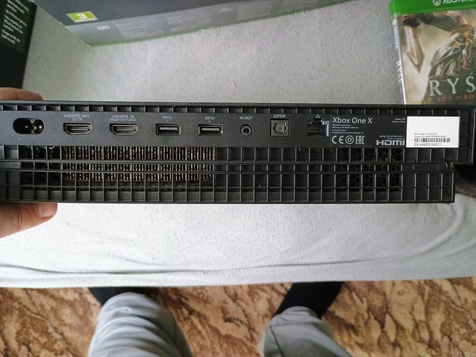 Xbox one X 4k + 20 игри