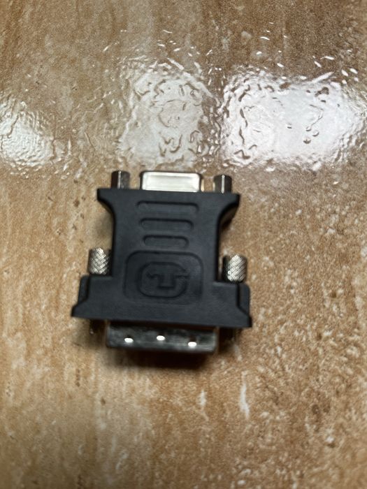 Adaptor video DVI–VGA / VGA–DVI – calitate profesională, compatibil PC și monitor