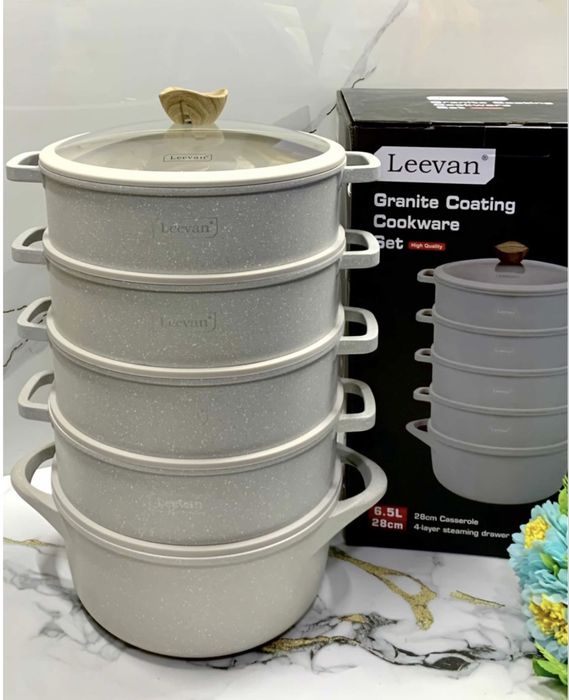 Мантоварка Leevan 28см