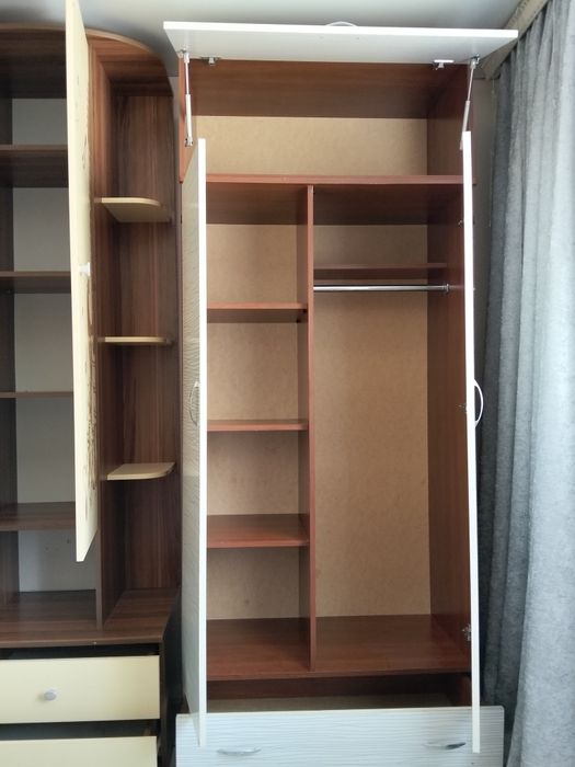 Белый шифоньер шкаф