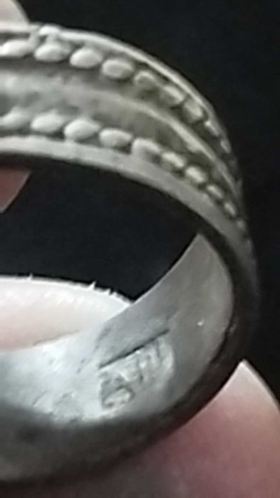 Серебро антикварное кольцо