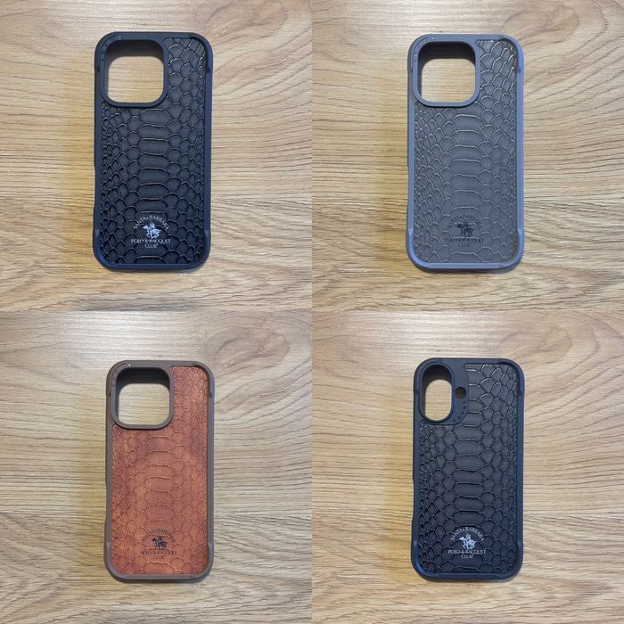 Polo Луксозен кейс Змийска кожа iPhone 16 Pro 16Pro Max 16 15 Pro 15