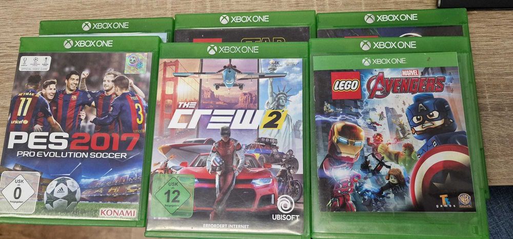 Xbox one S in stare foarte buna cu 2 controler si 6 jocuri