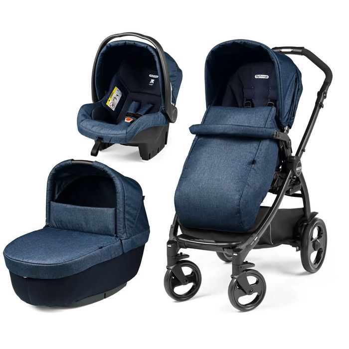 Peg Perego Futura - kit complet 3 in 1 cu adaptor Cybex