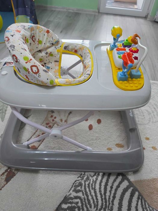Проходилка BABY STEPS СИВА Chipolino