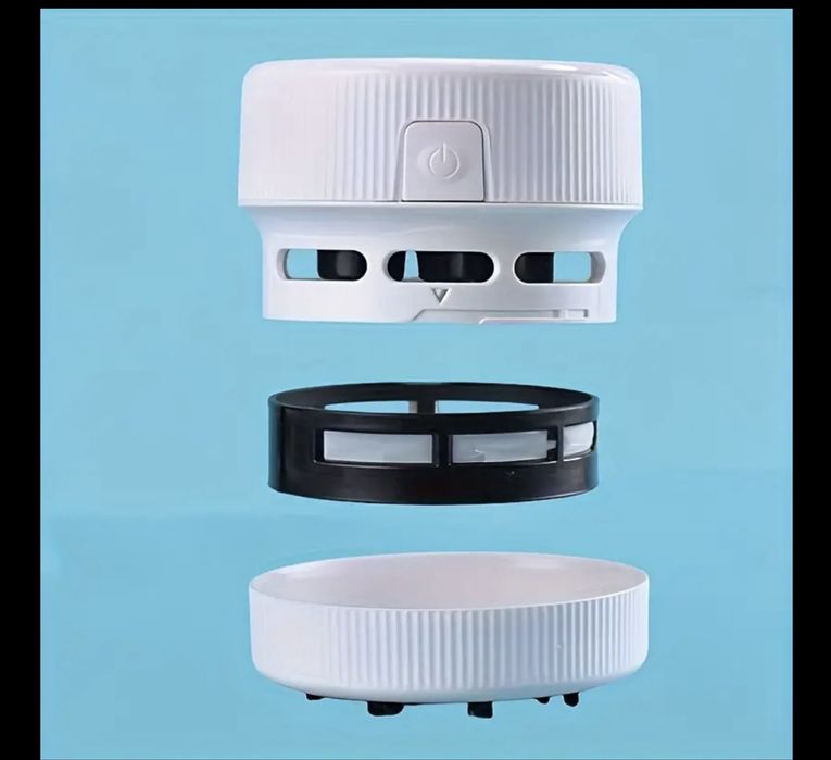 Компактна преносима прахосмукачка – идеална за дом, офис и автомобил!