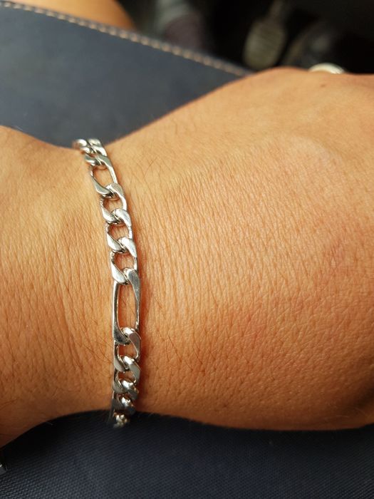 Superba bratara argint 925 italy noua,model cartier,3 zale cu una 22 c