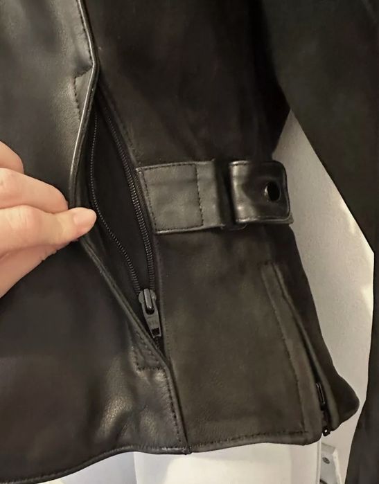 Geaca moto piele HEIN GERICKE, dama marimea 34 sau XS