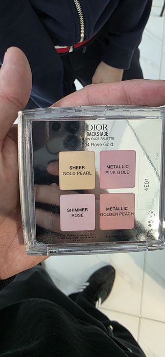 Палетка диор Dior 004 Rose gold оригинал