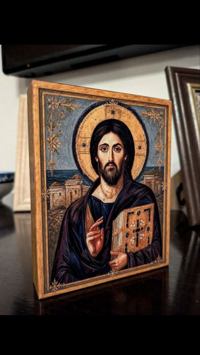 Icoana cu Iisus Hristos 11x14