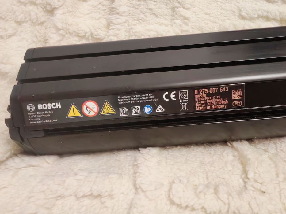 Baterie Bosch 625 +încarcător bicicleta electrica