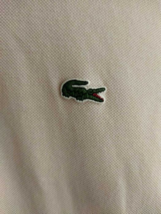 тениска с яка Lacoste размер 4XL