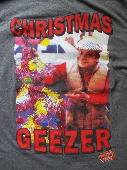 Christmas Geezer, Del Boy, tricou cu licență Only Fools and Horses, XL