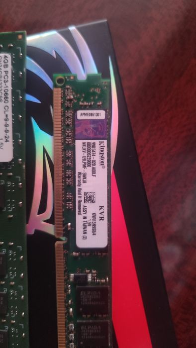 Оперативная память 2*4гб