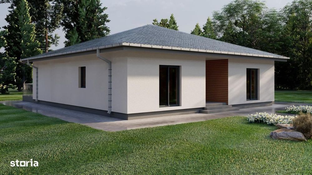 Casă nouă NZEB în Arad – Poltura | 150 mp construiți | Teren 539 mp |