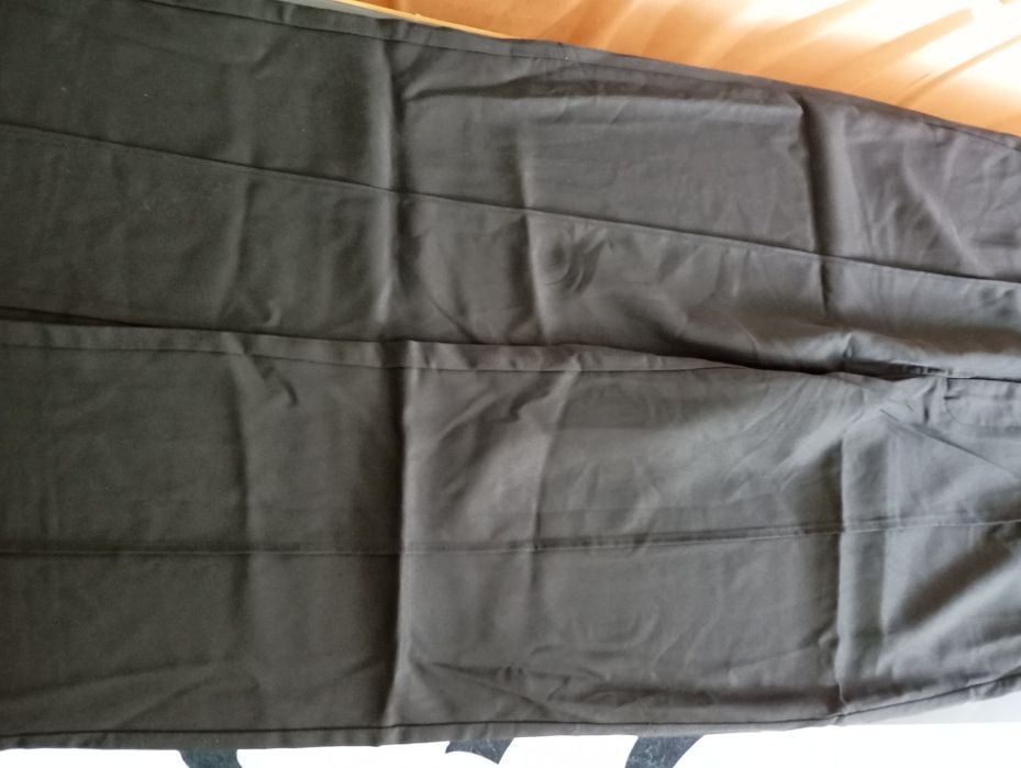 Черен панталон с висока талия от Шеин