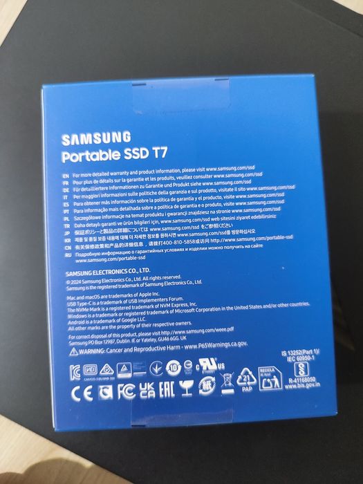 Samsung portable T7/2000Gb