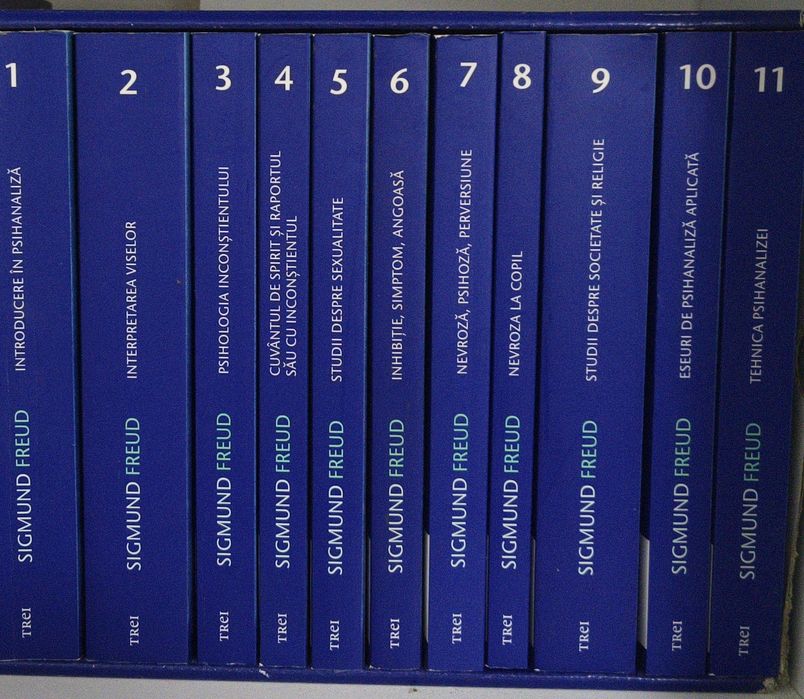 Sigmund Freud Opere Esențiale, pachet complet 11 volume