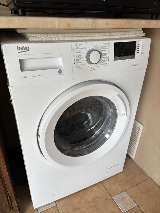 Masina de spalat Beko 7kg WRE7512 Steam Cure, spala doar la 20 grade!