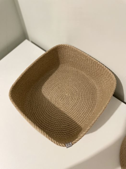 Корзины из джута хлопка