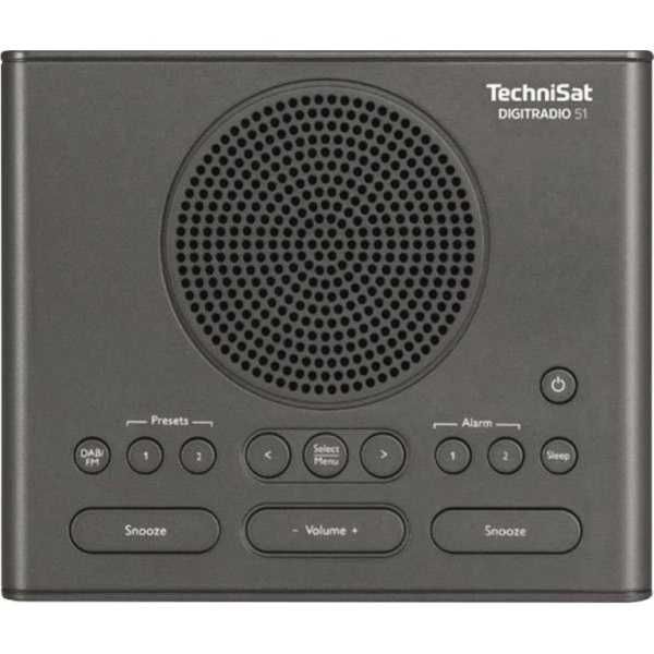 Радио будилник TechniSat DigitRadio 51 DAB+, FM AUX
