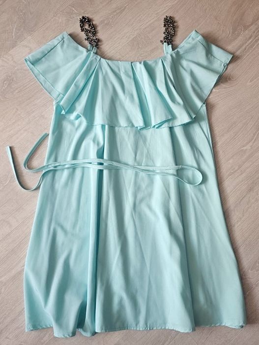 Продам платье бирюзового цвета