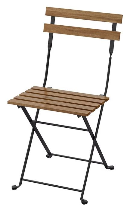 Икеа, стол и два стула, складываются