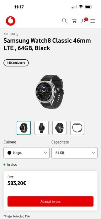Smartwatch Samsung Galaxy Watch 8