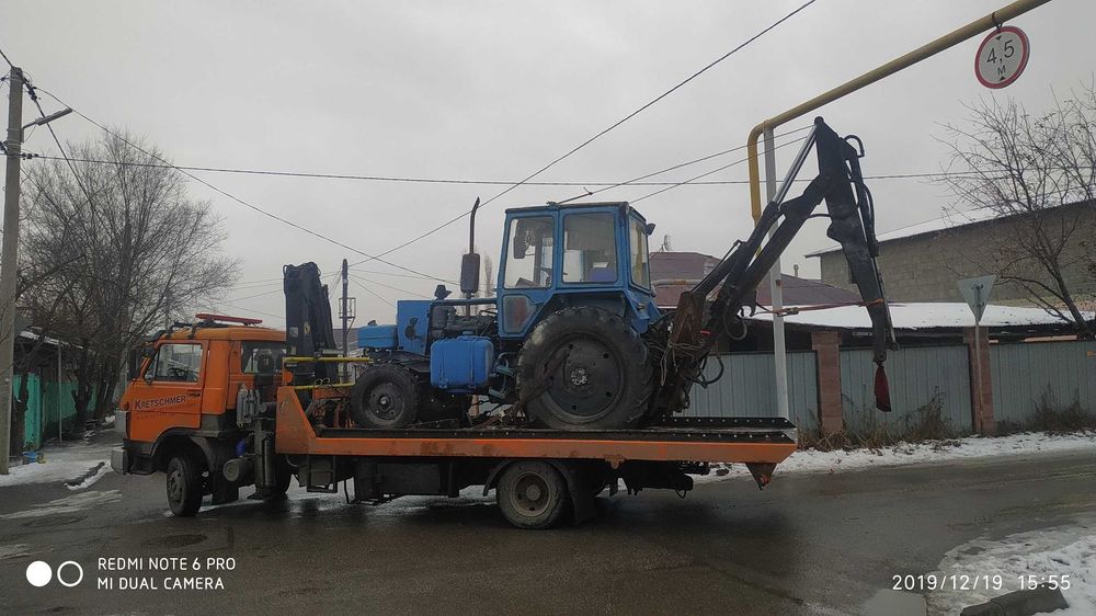 Услуги манипулятора эвакуатора