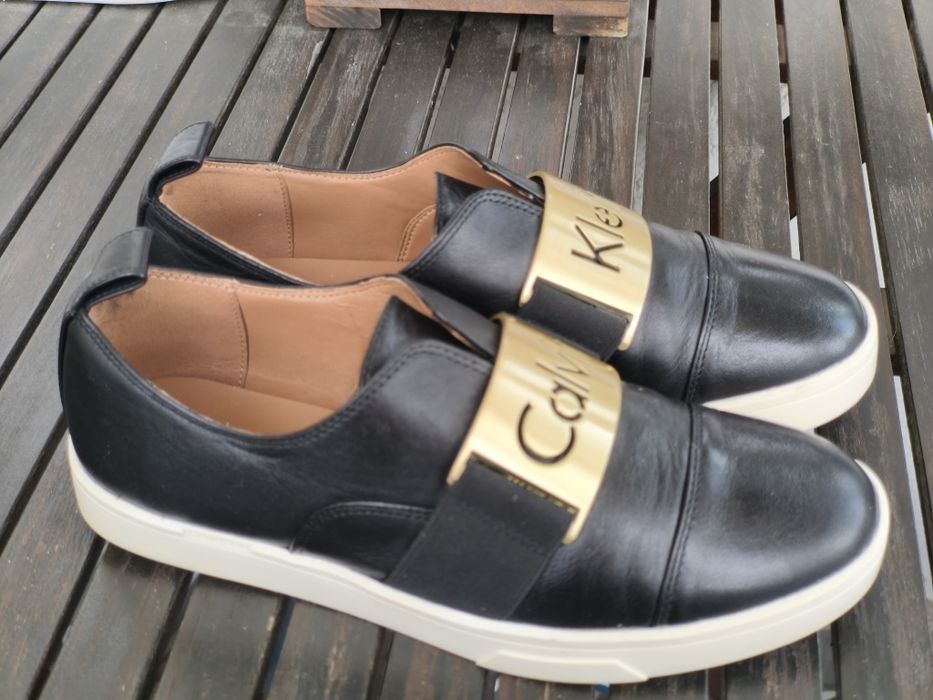 Calvin Klein, обувки естествена кожа, номер 36